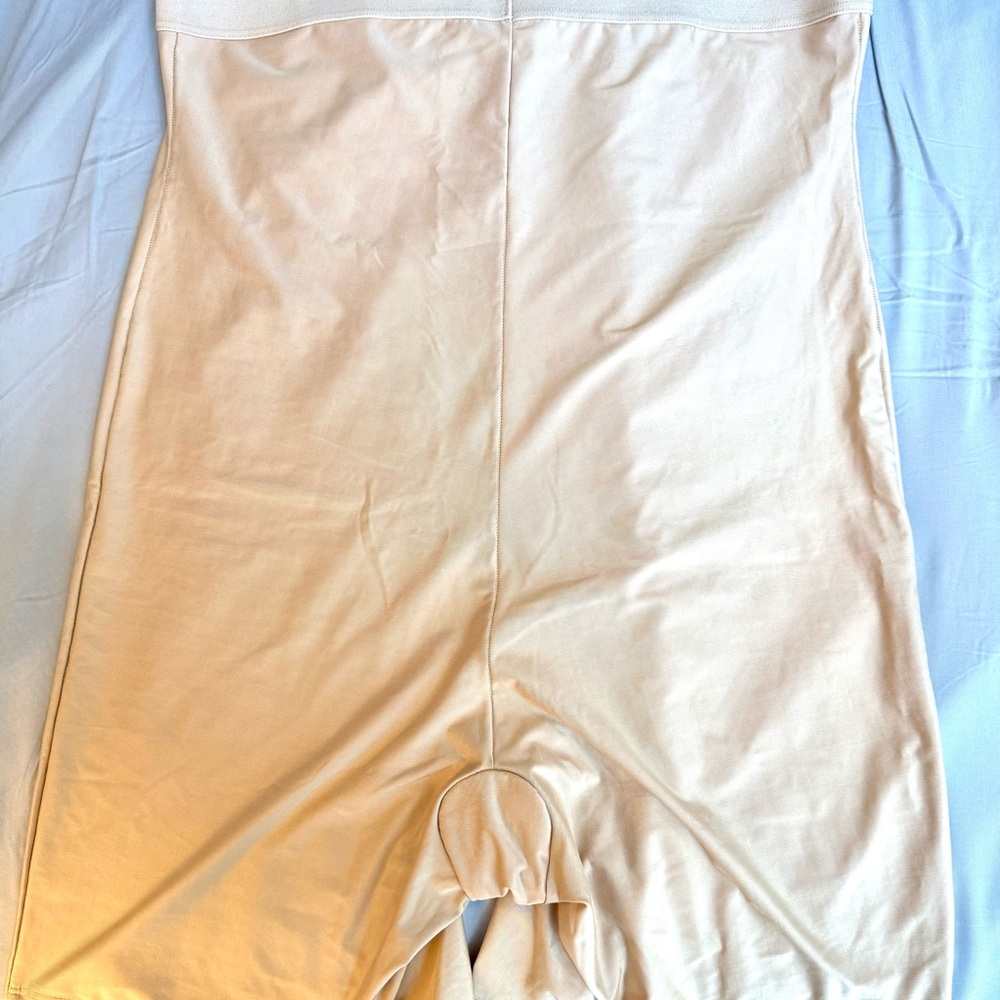EUC Lane Bryant Shape by Cacique High-Waist Thigh Shaper- 18/20 (2X) Cafe Mocha - Picture 4 of 5